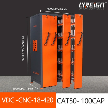 Вертикальный шкаф для инструментов с выравнивающими углами, высота 195 см