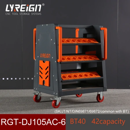 Тележка для инструмента с ЧПУ. Двухсторонняя передвижная тележка для хранения инструментов.