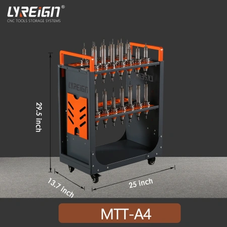 Тележка для инструмента с ЧПУ удобна, компактна и проста в сборке.