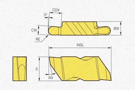 Пластина твердосплавная KNRP3062R PC5300