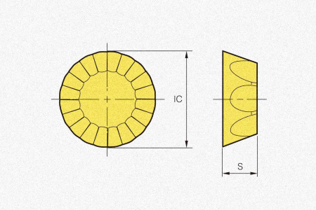 Пластина твердосплавная REKR170400-MM NCM325