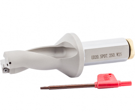 UD20.SP07.250.W25 Сверло со сменными пластинами Trinix