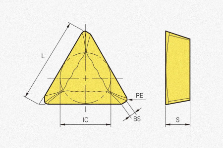 Пластина твердосплавная TPKR2204PDSR-MX NCM335