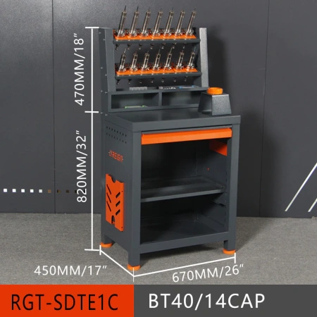 Небольшой верстак с ЧПУ и устройством для снятия держателя инструмента с ЧПУ