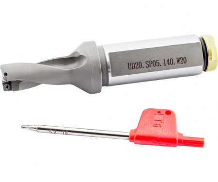 UD20.SP05.140.W20 Сверло со сменными пластинами Trinix