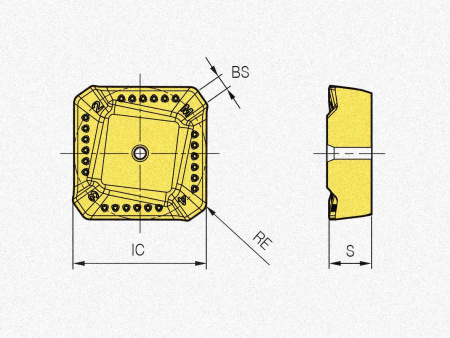Пластина твердосплавная SCKN220715DDSR-MM NCM535