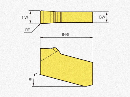 Пластина твердосплавная KSP600-035-N PC3035