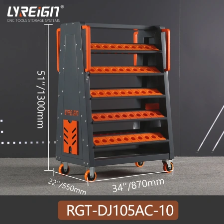 Тележка для инструмента с ЧПУ. Двухсторонняя передвижная тележка для хранения инструментов.