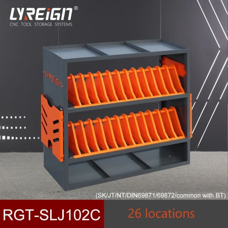 Стойка для хранения шлифовальных кругов с двумя ярусами, максимальный диаметр 24 см