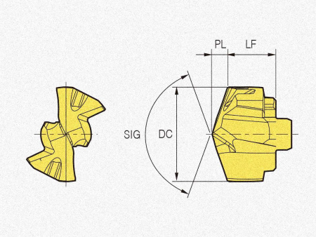 Пластина твердосплавная TPD2450CP PC5335