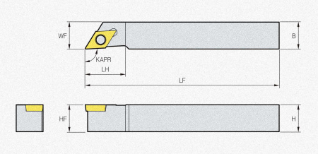 Державка SDJCL0808-X07A 