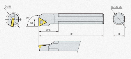 Державка S12M-STFCL-09 