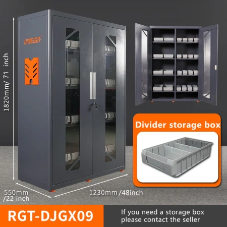 Увеличенный шкаф для инструментов с ЧПУ удваивает площадь хранения