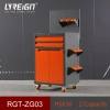 Тележка для инструментов с ЧПУ для мастерской с запирающейся перфорированной панелью