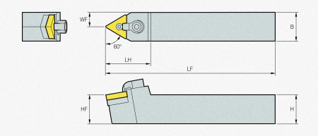 Державка MTENN4040-S33 
