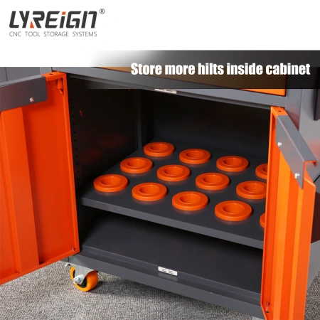 Тележка для инструментов с ЧПУ для мастерской с запирающейся перфорированной панелью