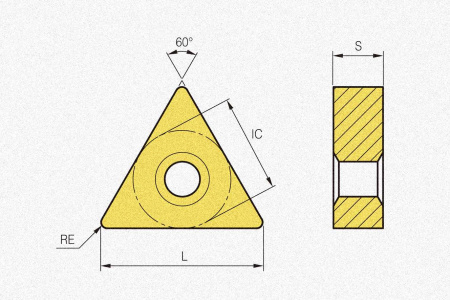 Пластина твердосплавная TNMG160412-HA H01