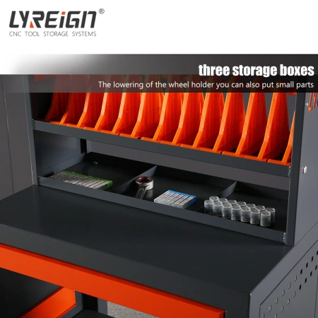 Стойка для хранения шлифовальных кругов с двумя ярусами, максимальный диаметр 24 см