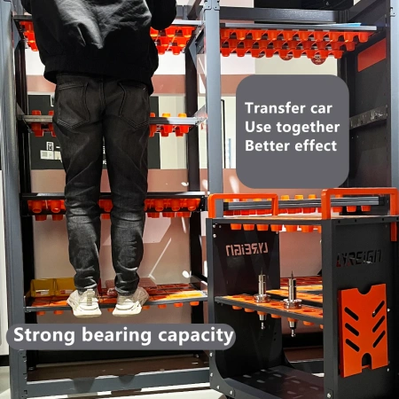 Стойка для инструментов с ЧПУ формирует библиотеку держателей инструментов с ЧПУ, которую можно расширять до бесконечности.