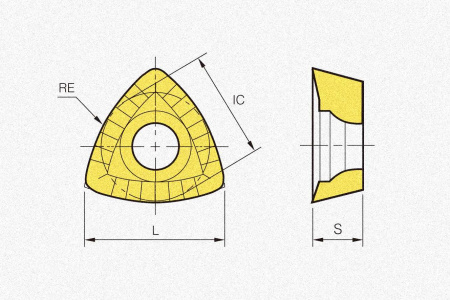 Пластина твердосплавная ZDMT080310R-MM PC3700