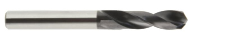 Сверло из быстрорежущей стали Multi-1 HSS-PM с покрытием TiAlN укороченное, 12.7X12X51X108