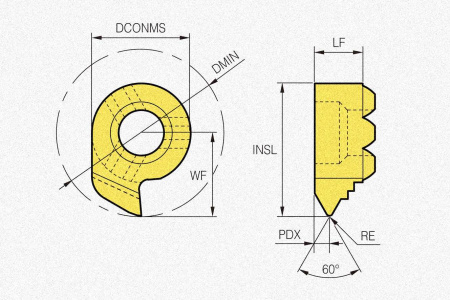 Пластина твердосплавная NFTT1120MR PC5300