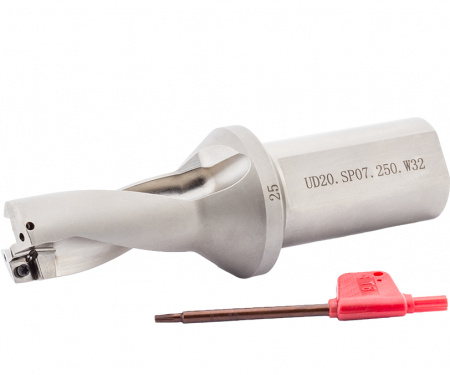 UD20.SP07.250.W32 Сверло со сменными пластинами Trinix