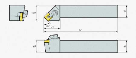 Державка MSSNR3232-P19 
